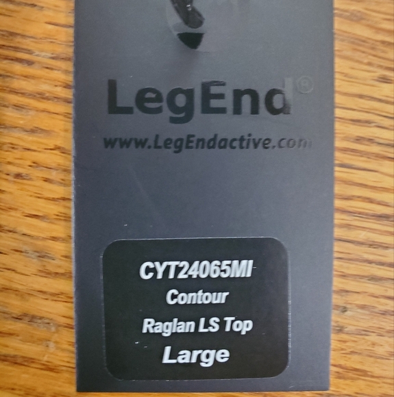 LEG END Active Crooped Top NWT Size Large - Picture 2 of 7